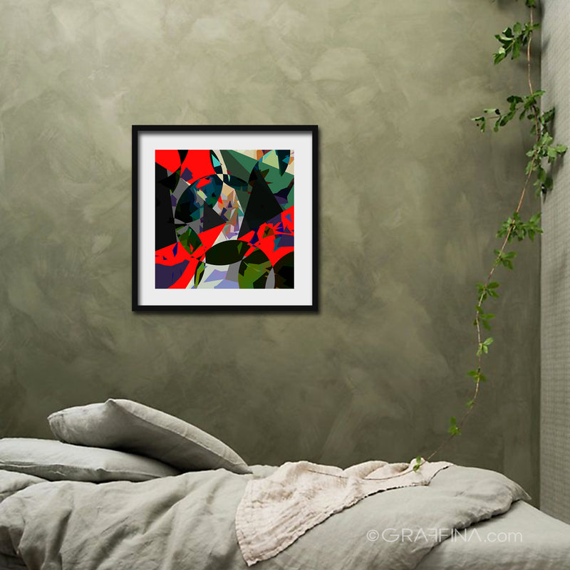 Awake and Aware-Art Print Display-3 different sizes available-by Mimi Matloob-graffina.com